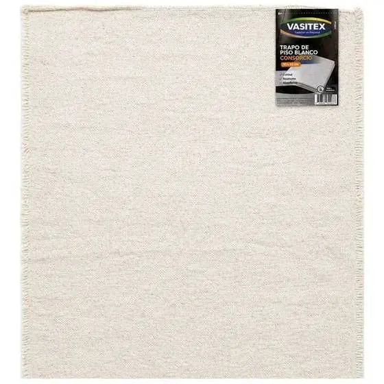 Trapo de Piso Blanco Consorcio